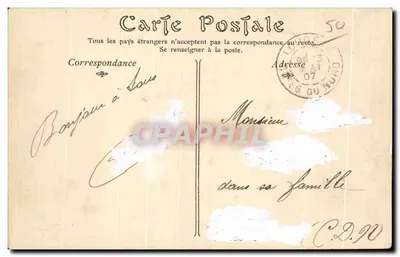 Tourlaville (Manche) — O Castelo — Verso