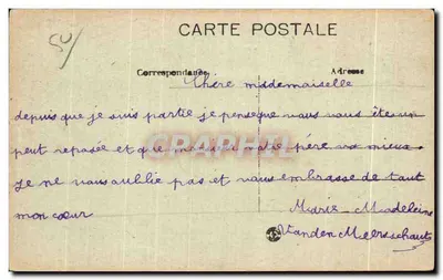 St-Jean-le-Thomas — Les Rochers — Wyd. J. Sorel, Rennes — Rewers