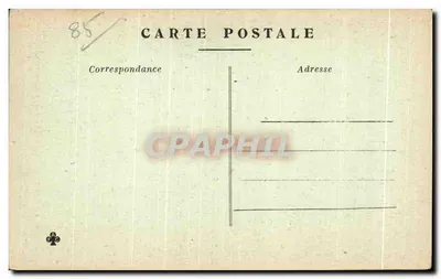 Fontenay-le-Comte — Portal da Igreja Notre-Dame — Edição H. Coulay — Verso