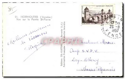 नॉइरमूटियर (वेंडे) — पॉइंट सेंट-पियर के दृश्य — एडिशन्स गिल-गिटेंट — पीछे
