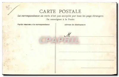Stara pocztówka Le Noirmoutier Anse des Souzeaux — Rewers