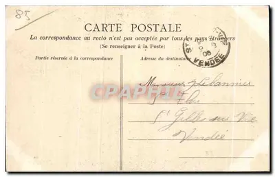 Ilha-d'Yeu (Vendée) — Coursseau de Risque-de-Vie — editor não visível — Verso