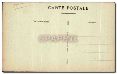 La ROCHE-sur-YON (Vendée) - A Rue Paul-Baudry - O Hotel dos Correios e Telégrafos — Verso