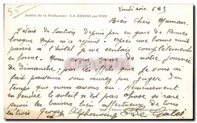 Ogród Prefektury — La Roche-sur-Yon — Ramuntcho — Rewers