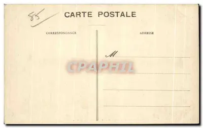 Na plaży SABLES-d'OLONNE — Na granicy fali — Wydawnictwo Lucien Amiaud, nr 3294 — Rewers