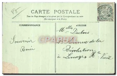 Les Sables-d'Olonne — Het Hotel du Remblai en de Strand — LL. — Achterkant