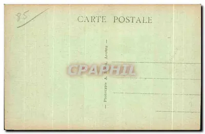 De mooie kleine Sablaise — SABLISE — Fototype A. BAIL, Angers — Achterkant