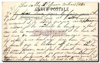 Les Sables-d'Olonne — O Remblai e a Praia — LL — Verso