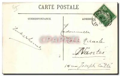 Les Sables-d'Olonne — O Remblai e a Praia — LL. — Verso
