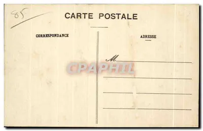 Plaża SABLES-d'OLONNE — widok plaży z namiotami i spacerem — Nowa Wenecka Kolekcja Luciena Amiauda, Les Sables-d'Olonne - N° 2274 — Rewers