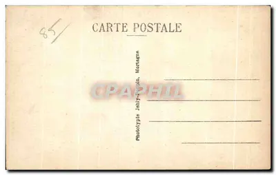 Les Sables-d'Olonne (Vendée) — Retorno da Pesca — Phototype Jehly-Doupin, Mortagne — Verso