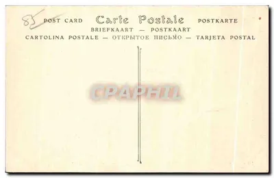 Les Sables-d'Olonne — Le Puits d'Enfer. La Crevasse — ND Phot. — Achterkant