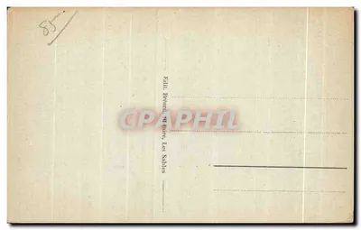 Les Sables d'Olonne - O Porto (Contra-luz) — Editor Breard, n° 172 — Verso