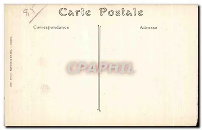 Les Sables-d'Olonne — Wieża Arundel widziana z pod mostu — Wydawca: LIP, Fot. Neudien i Cie, Paryż, n° 170 — Rewers