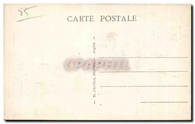 Les Sables-d'Olonne — Widok plaży z kościoła św. Piotra — LV. fot. — Rewers