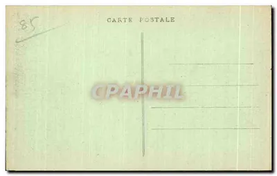 Les Sables d'Olonne — Lago Tanchet — Edizione delle Nuove Gallerie, n. 57 — Verso