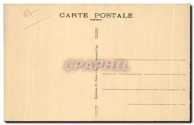 Les Sables-d'Olonne — Plaża przy niskiej wodzie — Ogólny widok — Néguus, n°100 — Rewers