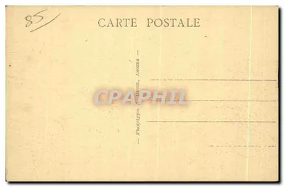 Les Sables-d'Olonne (Vendée) — Sablaise czekająca na powrót Rybaka — AB. — Rewers