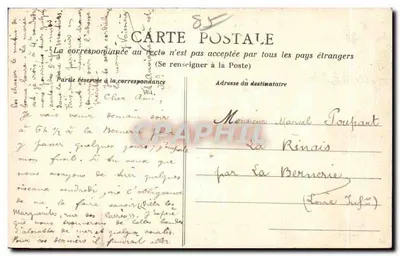 Les Sables-d'Olonne — Esperando la marea — V 239 — Reverso