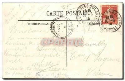 Les Sables-d'Olonne — Jezioro Tinchette — LL. n°115 — Rewers
