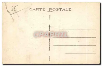 Les Sables-d'Olonne (Vendée) — Port — Fototypia Jolly-Pompa - Mortingas — Rewers