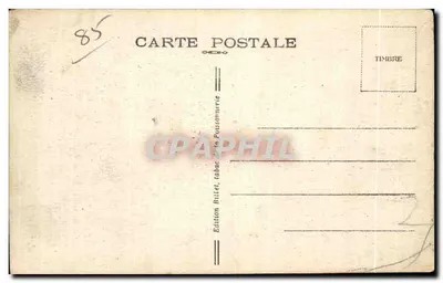 Les Sables-d'Olonne — Sablaises — Edição Bititen, tabac de la Potssonnerie — Verso