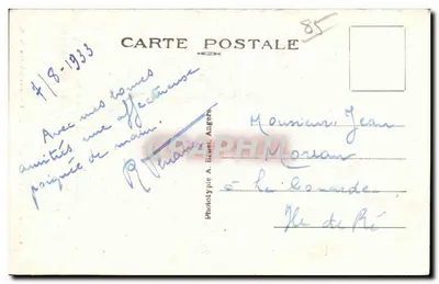 Les Sablières-d'Olonne (Vendée) — Les Jolies Sablaises — A. B. — Verso