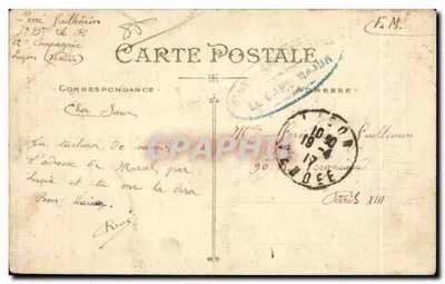 लूकॉन (वेंडे) — कैथेड्रल — 75 मीटर ऊंची फ्लेच — एडिटर: नोज़े, नैंट्स — पीछे