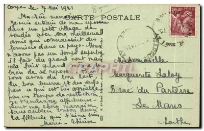 Luçon — De Zwanen van het Tuin Dumaine — n°35 — Achterkant