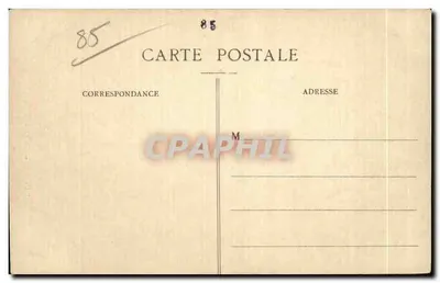 Luçon - A Catedral — Coleção A. Robin, Fontenay-le-Comte, n° 01615 — Verso