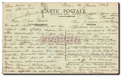 Luçon — A Catedral — N. Bergevin, editor, 66, rue des Merciers La Rochelle — Verso