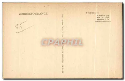 Ogród Dumaine — Luçon — wyd. LL — Rewers