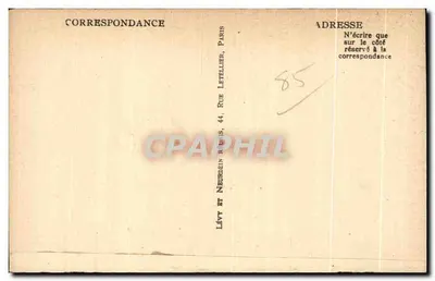 Luçon — Pałac Biskupa. Galeria Klasztoru — LL — Rewers