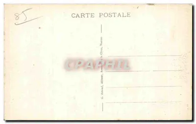 Luçon - Cyganie z ogrodu Dumaine — n°35, wydawca G. Artasod, Nantes — Rewers