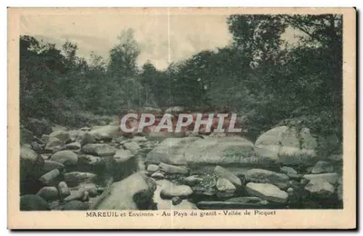Mareuil e Arredores — No País do granito — Vale de Picquet — Ed. Guillon, Mareuil-sur-Lay