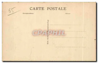 Mareuil e Arredores — No País do granito — Vale de Picquet — Ed. Guillon, Mareuil-sur-Lay — Verso