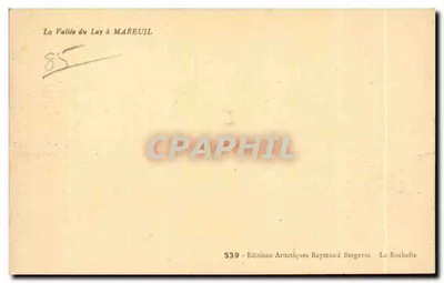 Mareuil s/Lay - Vale do Lay - Ramountene — Verso