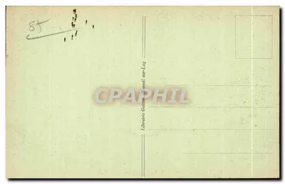 Mareuil-sur-Lay (Vendée) — A Ribeira no Bosque de Beaulicu — Livraria Guitton, Mareuil-sur-Lay — Verso