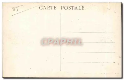 A Floresta de MERVENT (Vendée) — O Velho Ponte da Vale — editor não identificado, n° de série 85 — Verso
