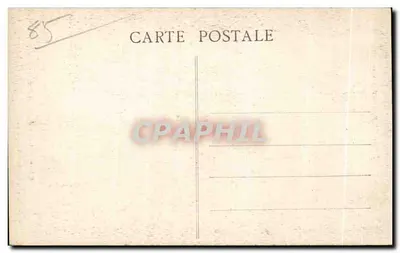 A FORÊT de MERVENT (Vendée) — Observatório de Gourdin — Coleção A Robin, Fonday-le-Lamte, n° 807 — Verso