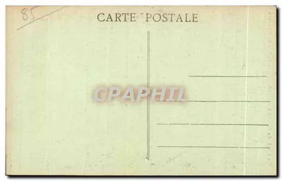 A Floresta de MERVENT (Vendée) — A Vale de Gourdin — Coleção A. Robine, Fontenay — Verso