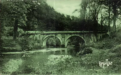 Floresta de Vouvant — Ponte de Diet — Edições Artísticas Raymond Bergevin