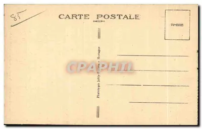 Mervent — Perspektywa doliny z Wewnętrznego Zamek — Phototype Jéhly-Foupin - Mortagne — Rewers