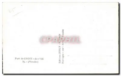 Porto de Croix-de-Vie — 37 — (Vendée) — Editions Jehly — Mortaine-sur-Sèvre-Vendée — Verso