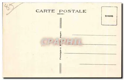 Croix-de-Vie (Vendée) — Wnętrze Kościoła A, B — Phototype A. Brisel - Angers — Rewers