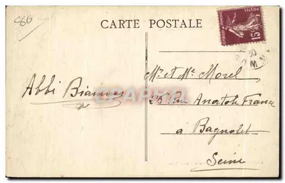 Onival — Na kamieniach — Laveque, fot. J. Le Grand, Rue Aulnay — Rewers