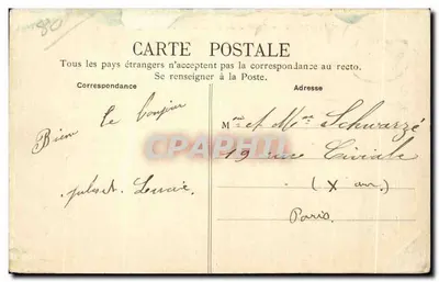 Mers-les-Bains — Spacer po Digue — A.T. — Rewers