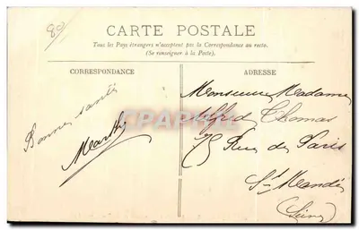MERS-SUR-MER — A Promenade da Praia — LL. — Verso
