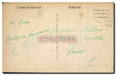 Mers-les-Bains — Vista Geral da Praia tirada da Falésia — LL — Verso