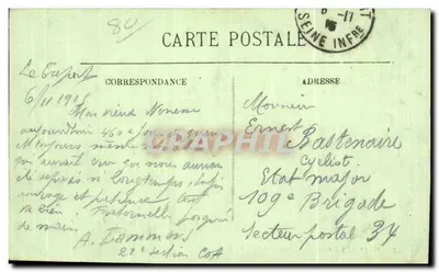 MERS-LES-BAINS — Promenade da Praia — LL — Verso